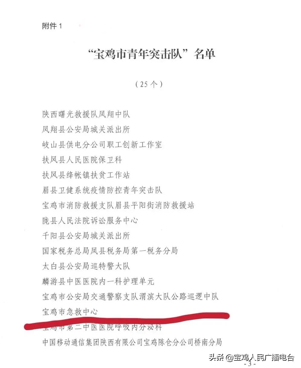 宝鸡青年五四奖章名单,陕西省五四青年奖章名单