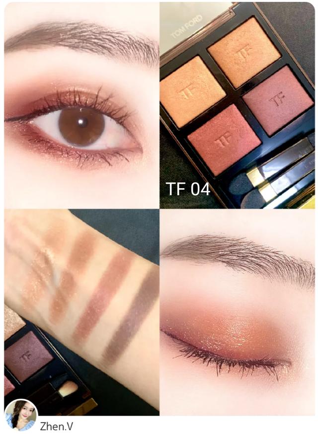 赤茶妆用什么眼影盘,黄皮清透妆容眼影