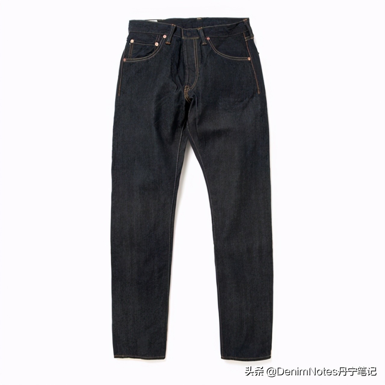 首个推出复刻牛仔的日本品牌StudioDArtisan，罕见左斜纹牛仔裤