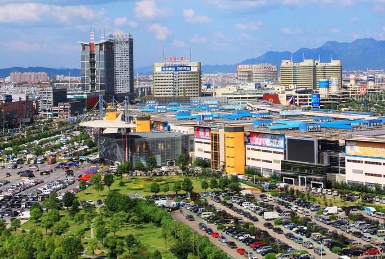 看下义乌城市的全景,浙江义乌城市建设视频