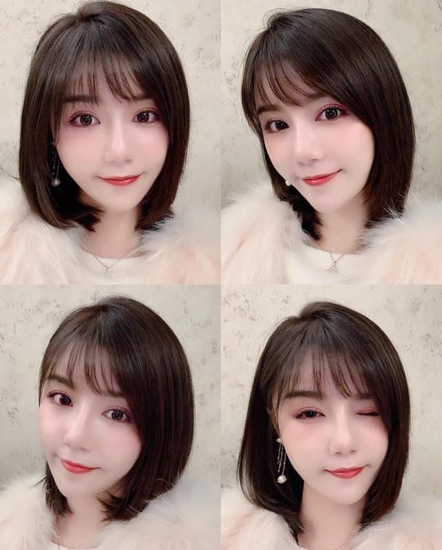 2018好看的齐肩短发,到肩膀的短发长短不一造型推荐