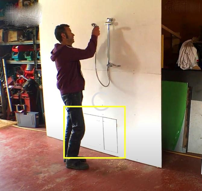 壁挂式马桶隐藏在墙体的尺寸,壁挂式马桶直接嵌入墙内