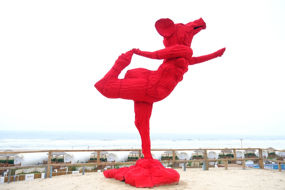 福建六鳌海滩,得天独厚图片