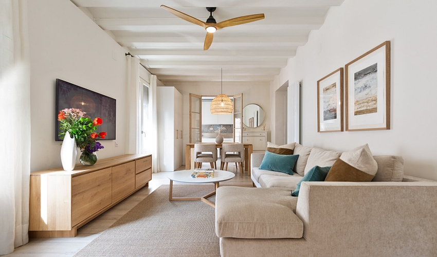 10平米小户型客卧一体简装效果图,半包10万装修效果图大全