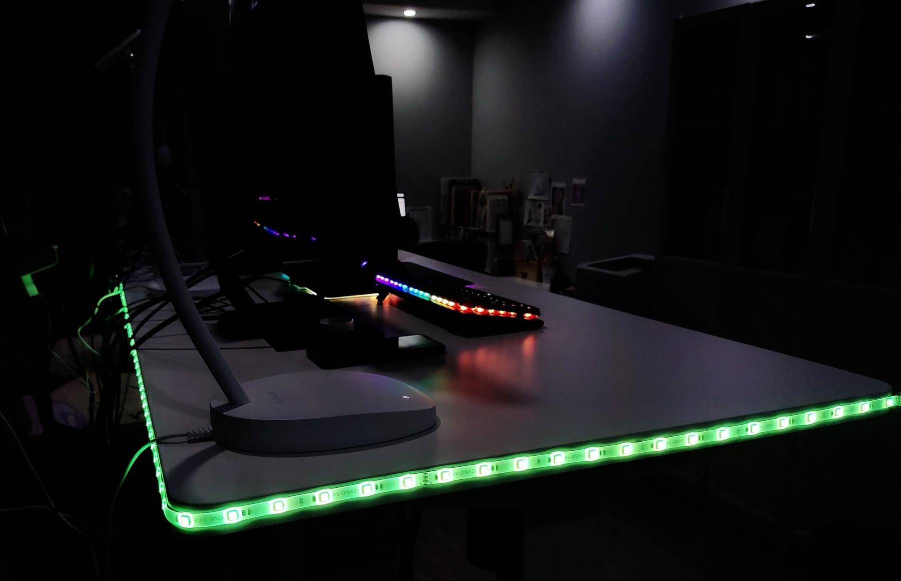 无线灯带控制亮度,彩色灯带控制