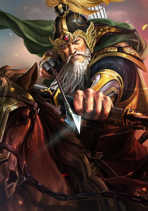 黄忠老将志在千里,老将黄忠只身沙场