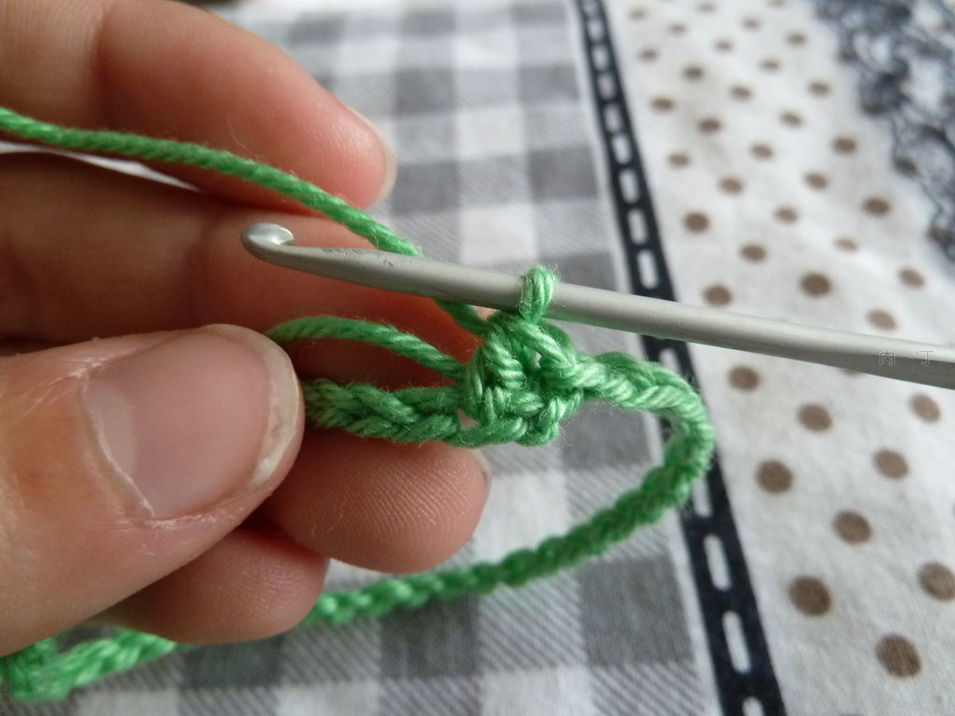 钩织护指套教程,半指分指手套钩织教程