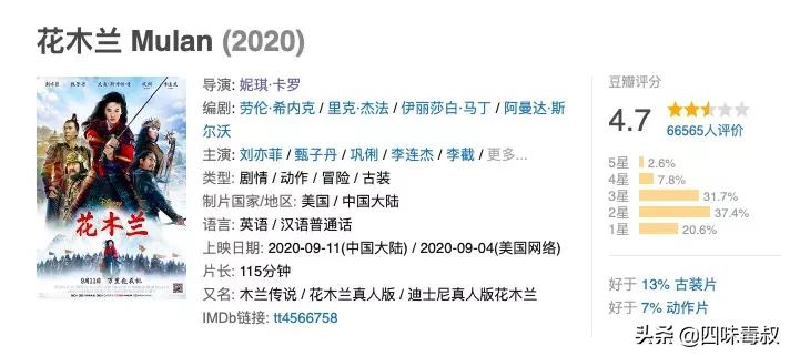 花木兰中西差异,花木兰简约介绍