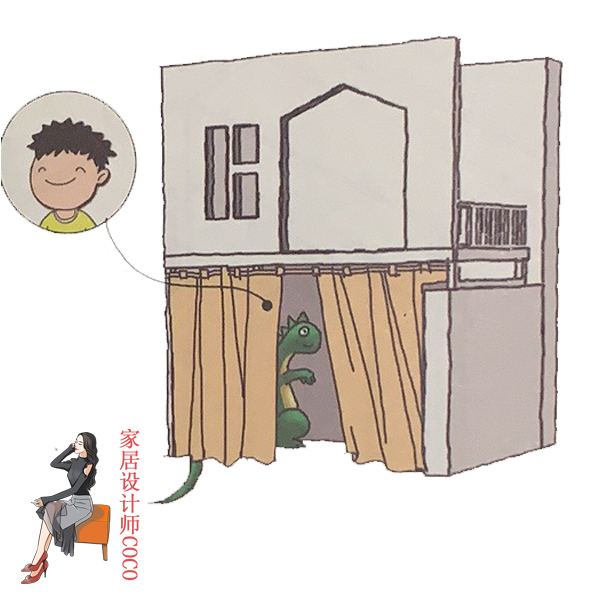 卧室布置一床一衣柜,小平米主卧室多收纳设计方案