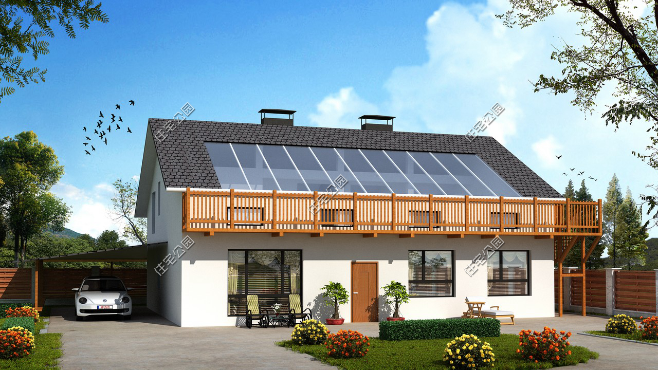 农村三层共400平米建房预算明细表,宅基地自建房一层半简单省钱