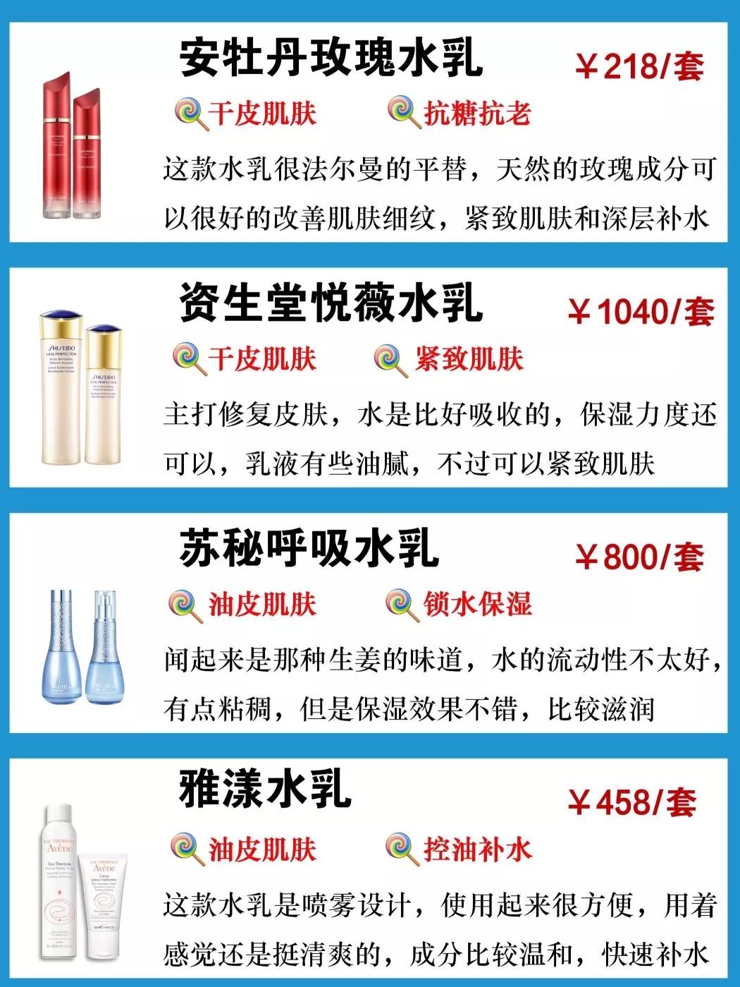 哪种水乳才是清爽型的水乳呢,ag抗糖水乳和olay水乳哪个好用