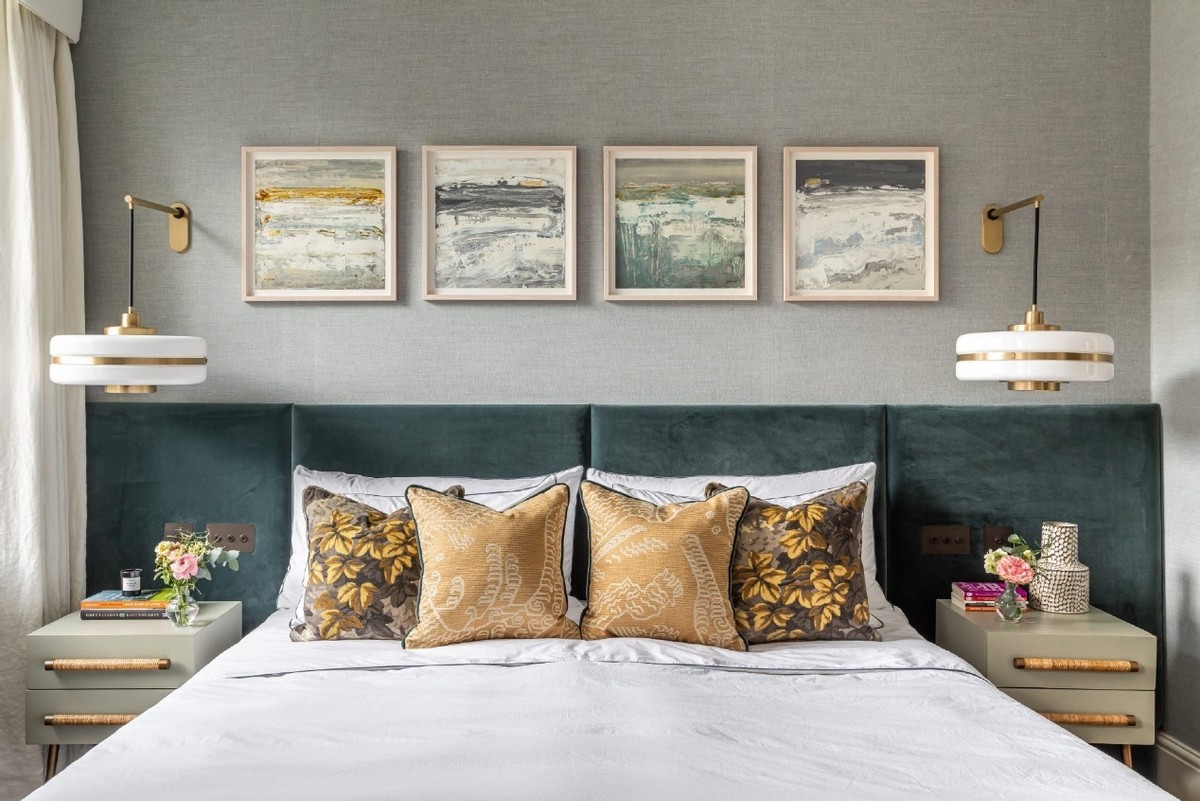 麻雀变凤凰背面图,黄铜高级轻奢装修客厅