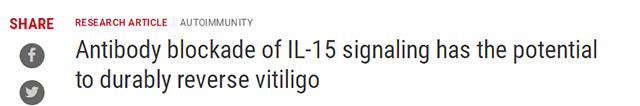 il-15,il-15单抗治疗白癜风