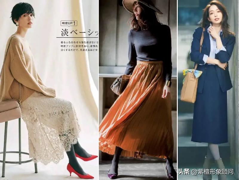 秋冬好搭配的打底袜颜色,秋冬打底袜