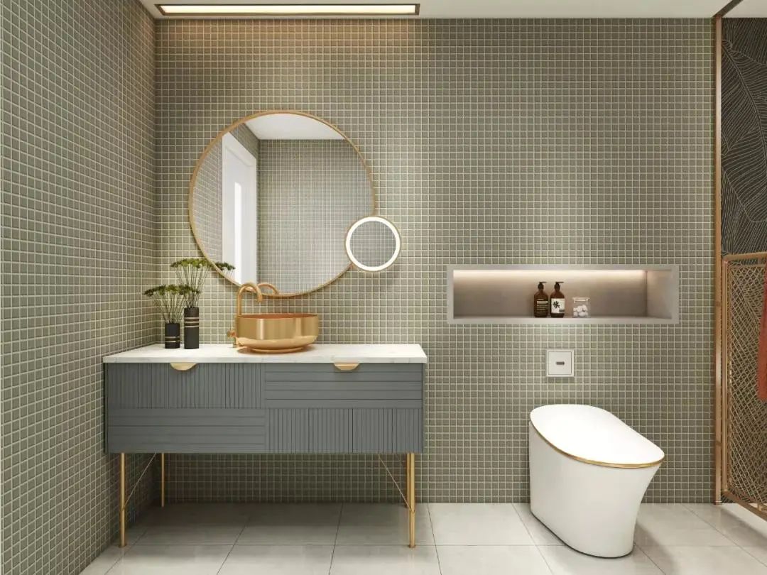 小的卫生间如何选浴室柜,卫生间浴室柜怎么选