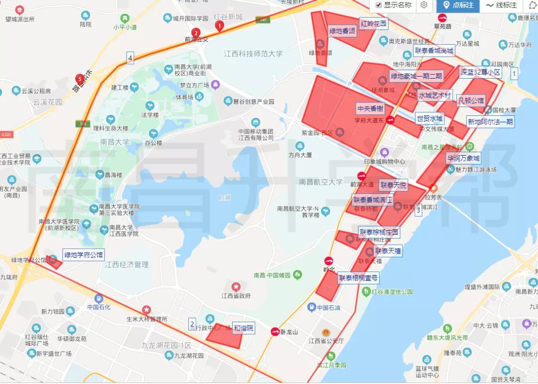 南昌南大附中学区房划分,南昌大学附属中学哪些小区可以读