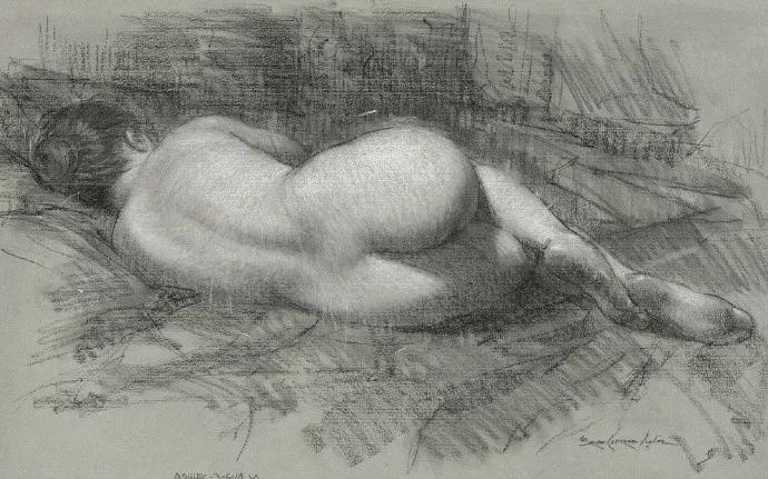 梅伦利斯顿素描作品欣赏,卡梅伦利斯顿作品