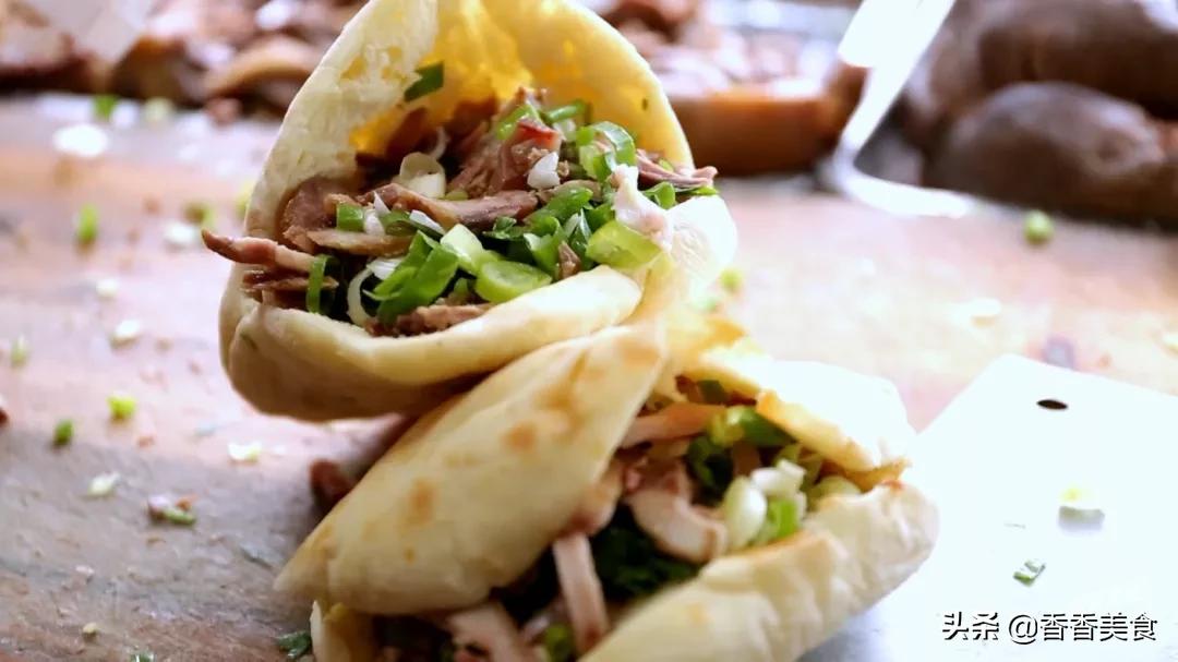 最适合摆摊的卤菜夹烧饼,郑州烧饼夹卤肉