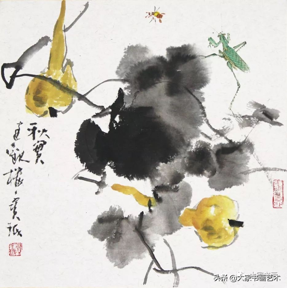 贾宝珉写意花鸟画谱山石篇,贾宝珉花鸟画稿精选图文