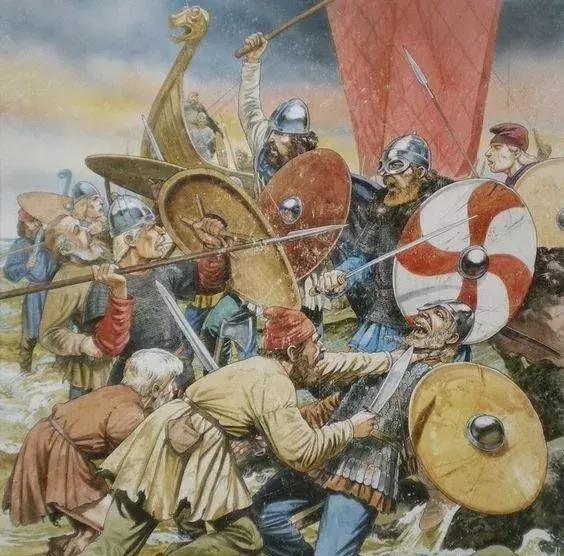 斯沃德中世纪战争,斯沃德海战维京人