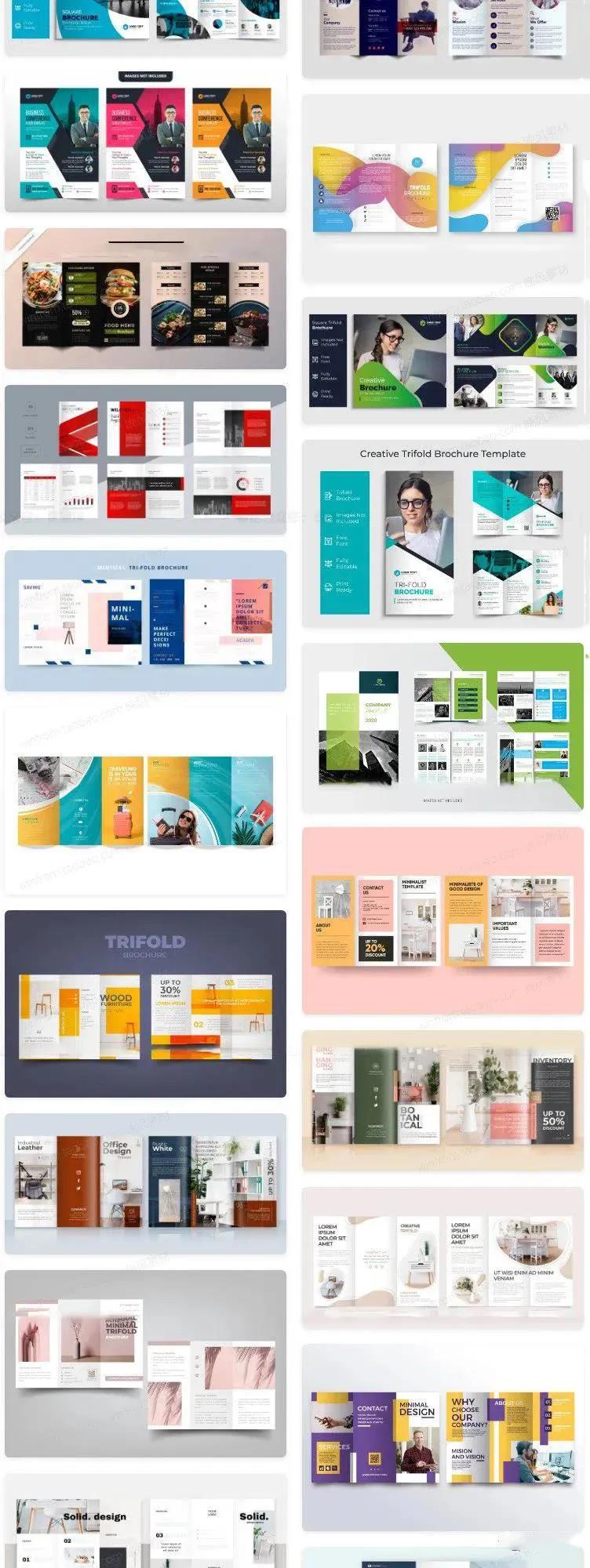 总监再挑，这套三折页也只能给满分！模板奉上