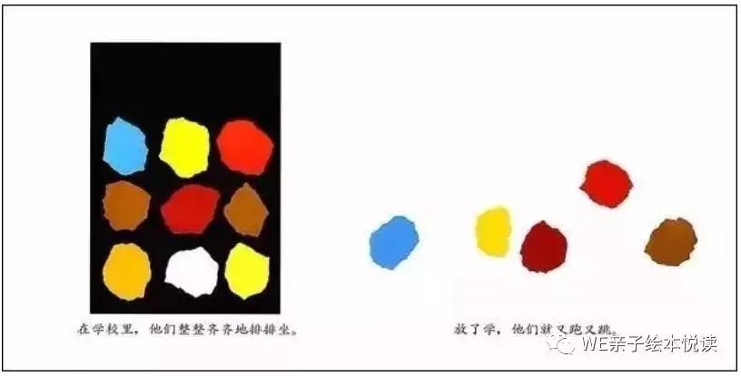 李欧李奥尼绘本内容,绘本小蓝和小黄精读