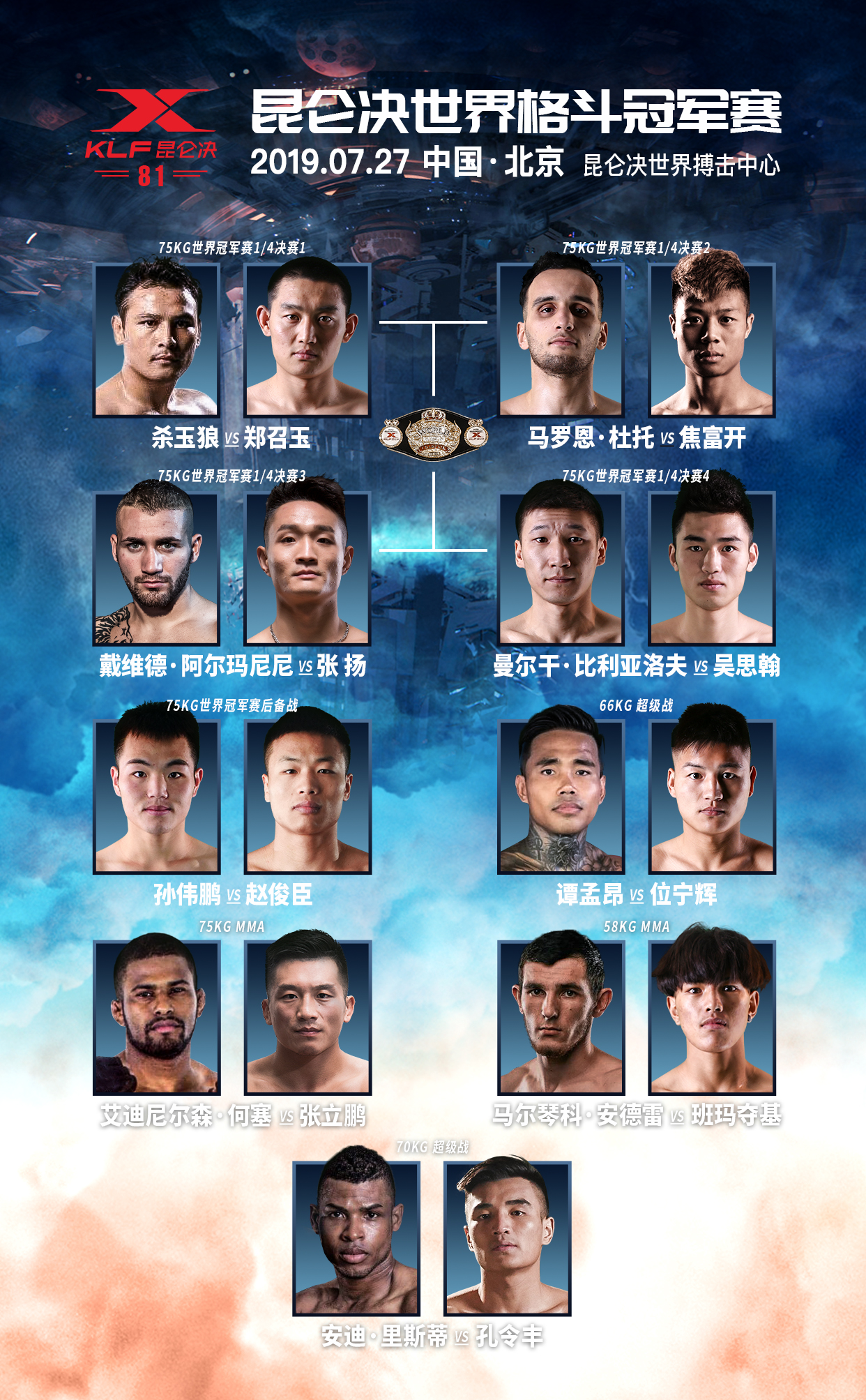 昆仑决郑召玉金腰带打谁的,昆仑决周口站郑召玉vs奔能