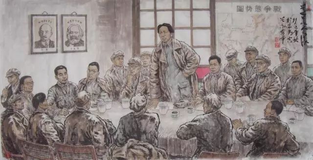 周恩来与毛*东泽**的双星定位