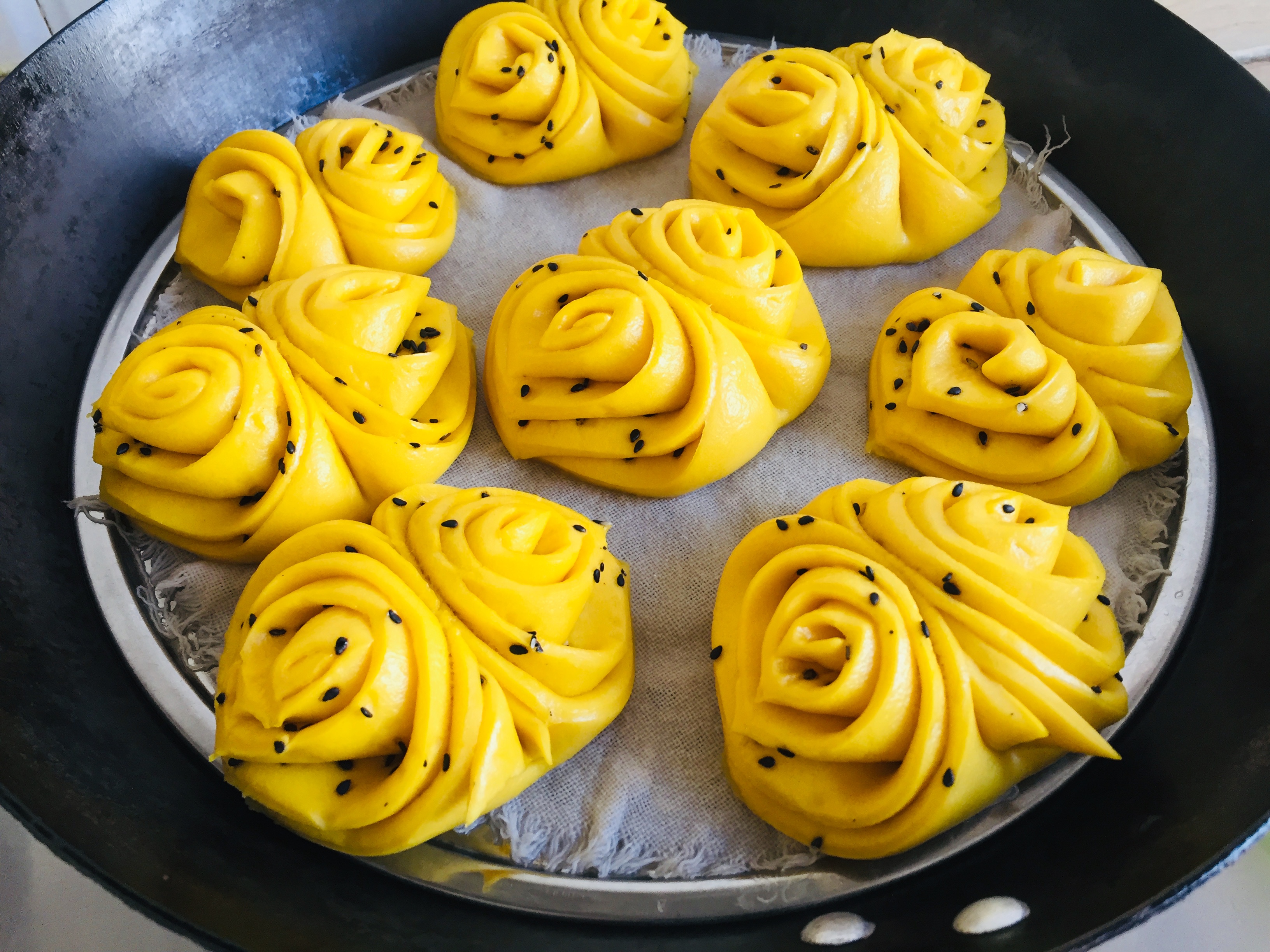 捏面食花的做法,捏面食的花样