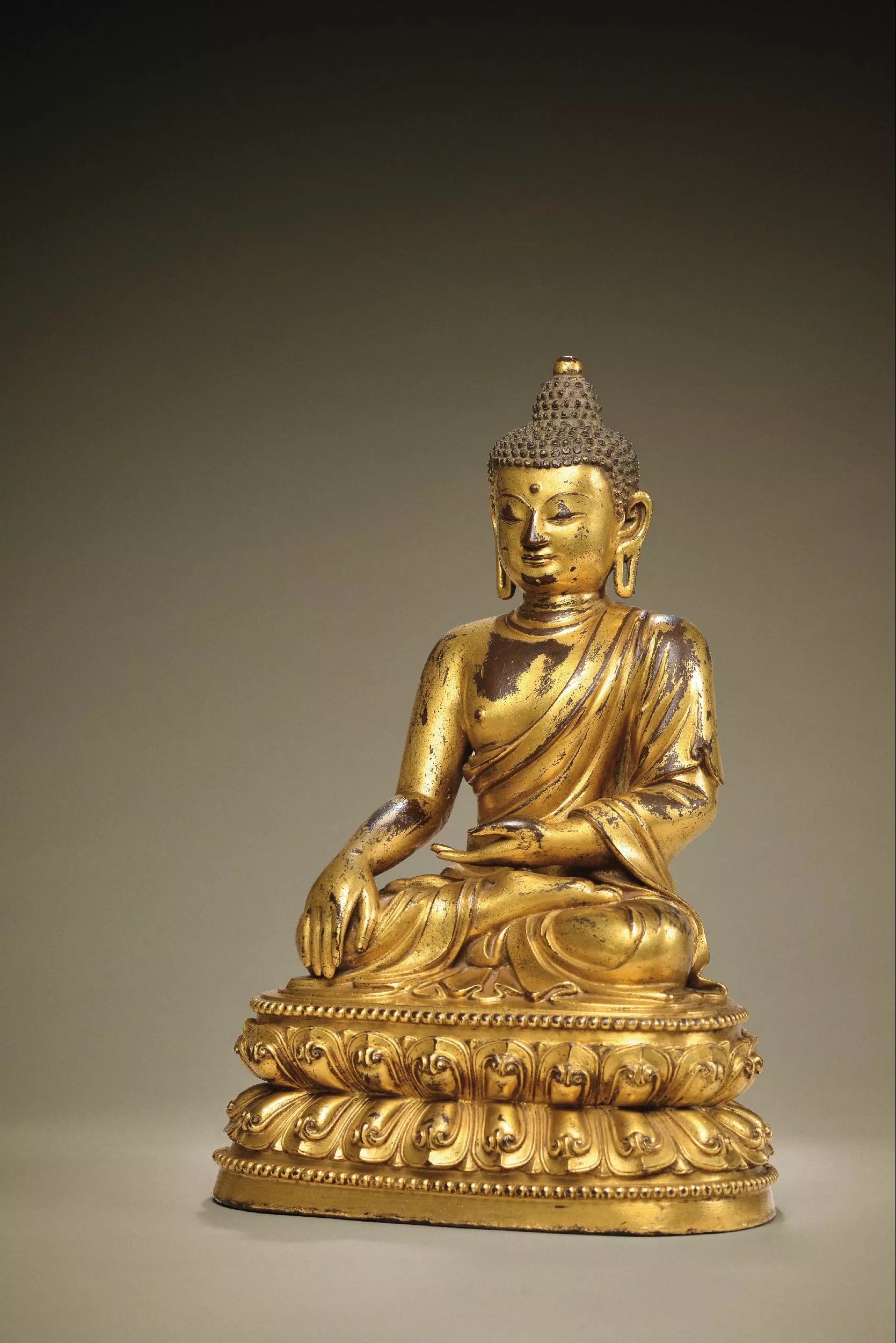 铜鎏金佛造像断代特征,古代金铜佛造像欣赏