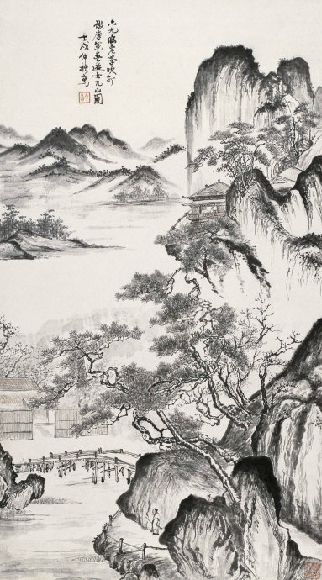 郑午昌书法真迹欣赏,郑午昌花鸟图100幅