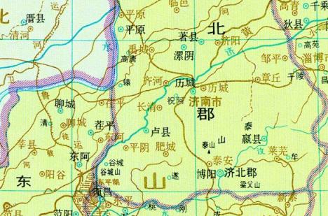 齐鲁地名的历史,齐河的地名由来