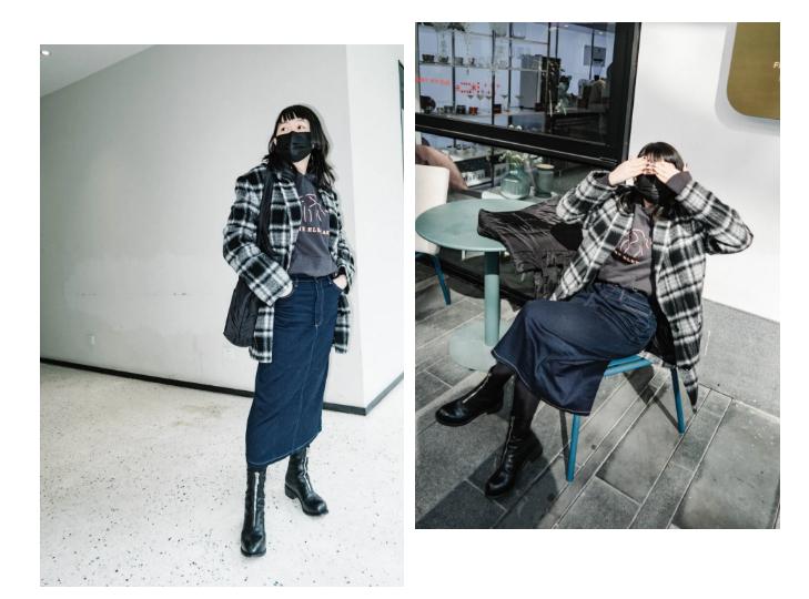 理想春季口罩穿搭,出门必备单品口罩日常