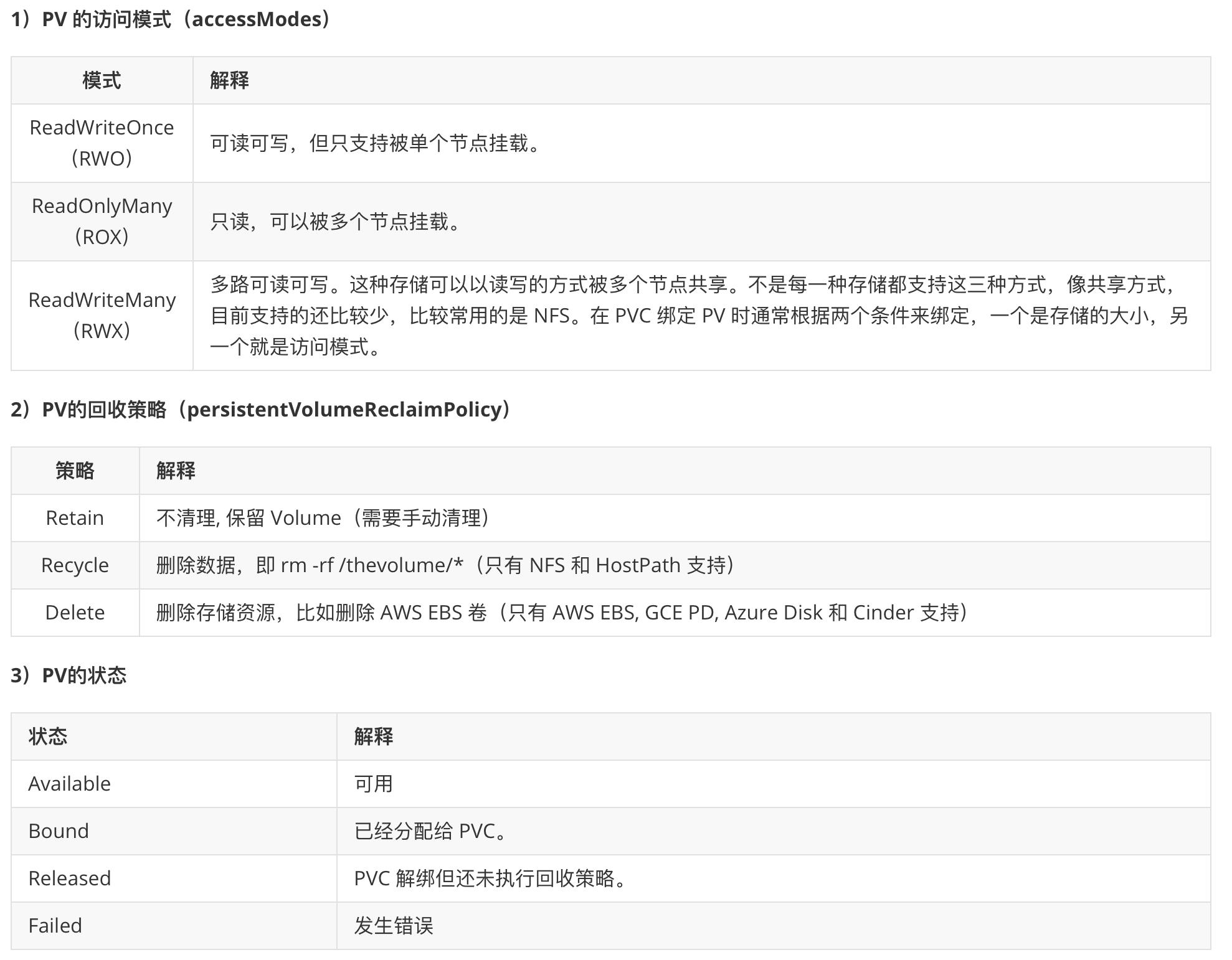 k8s存储和持久化,k8s数据持久化存储