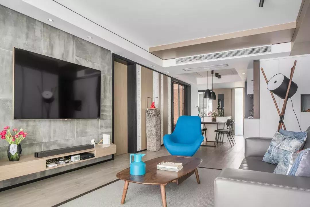 现代轻奢装修样板房140平高级灰,现代轻奢装修风格高级灰97平方