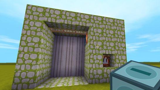 迷你世界隐藏开关门教程,迷你世界门开关