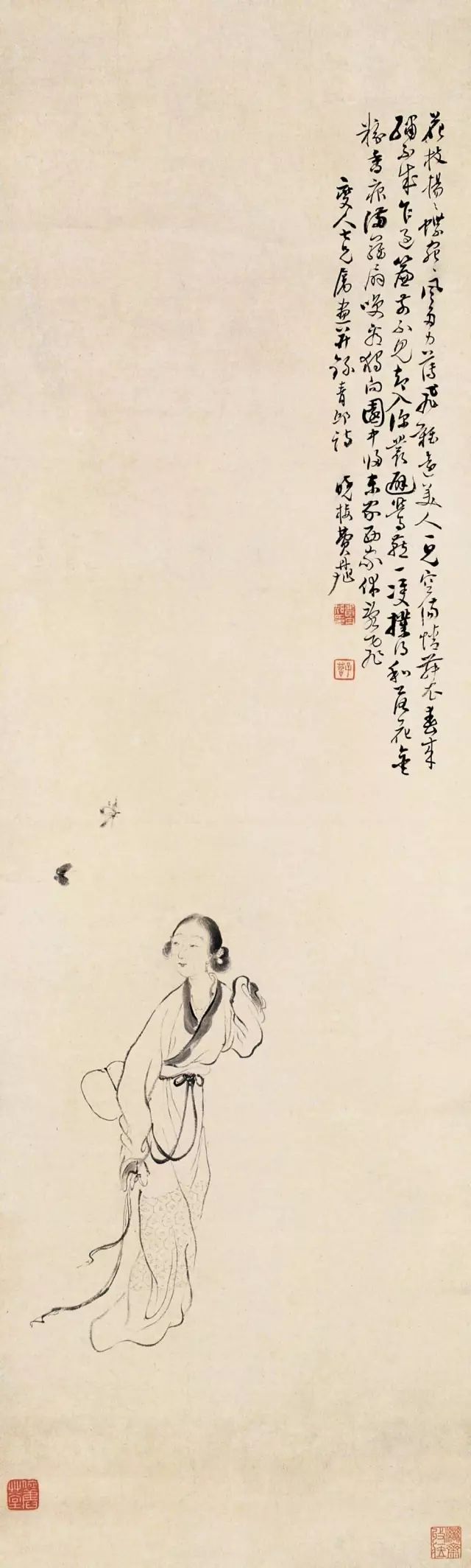 能懂他的，只有画中这些美人儿