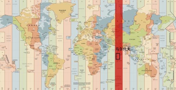 不同时区世界各地人们生活介绍,全球24个时区都有自己的标准时间