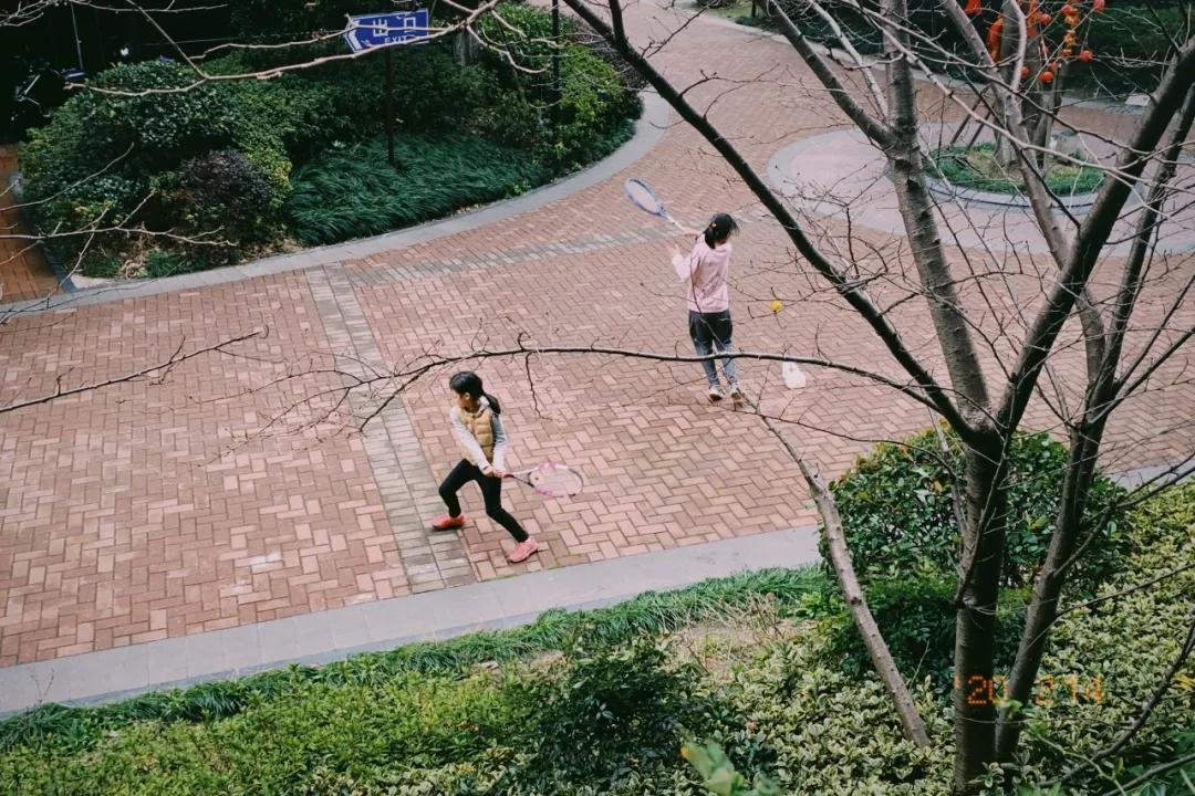 两个小孩给妈妈做大餐,两个女孩给爸妈做饭