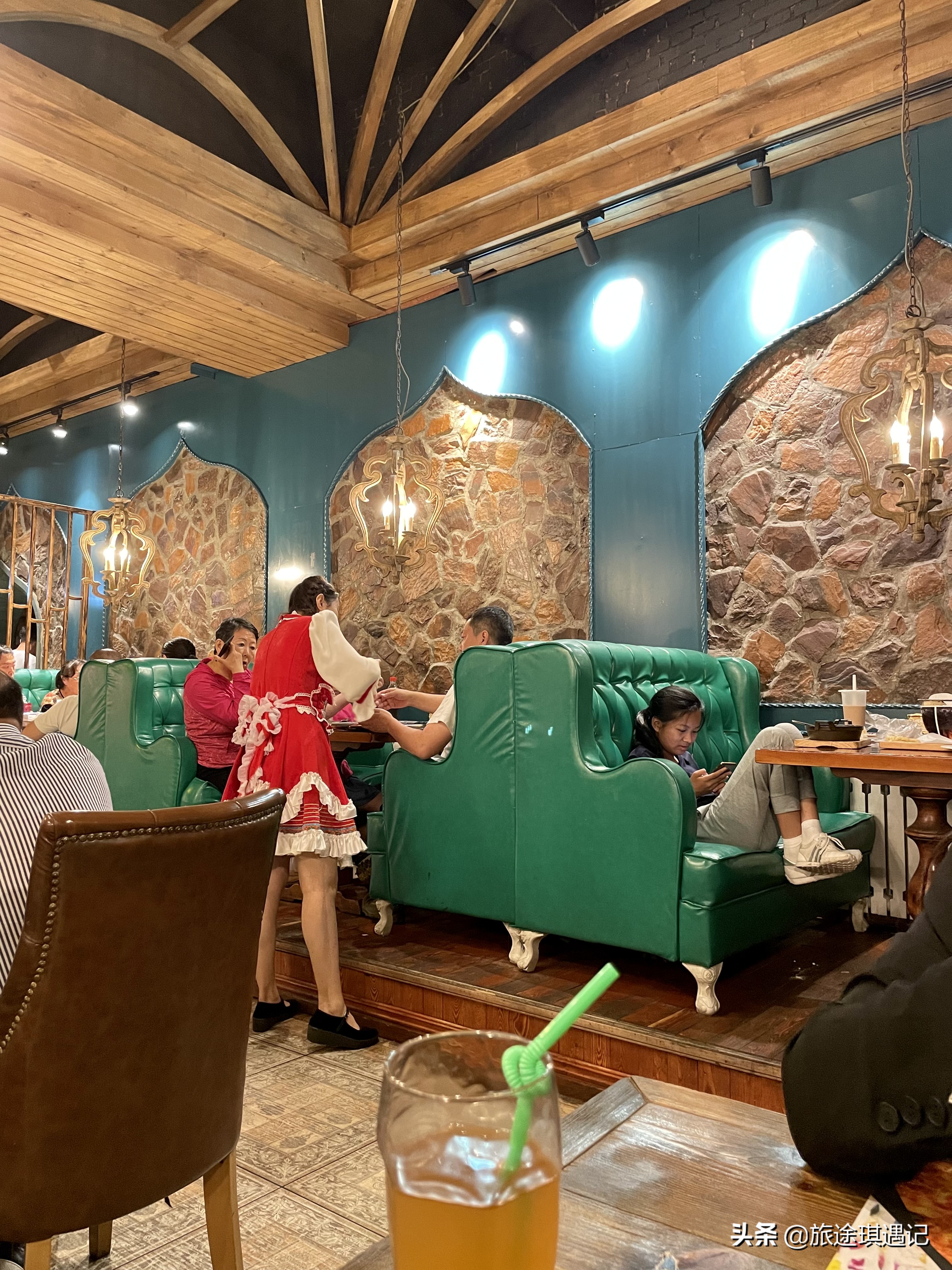 满洲里中俄边境旅游区美食,满洲里俄罗斯风情小镇美食