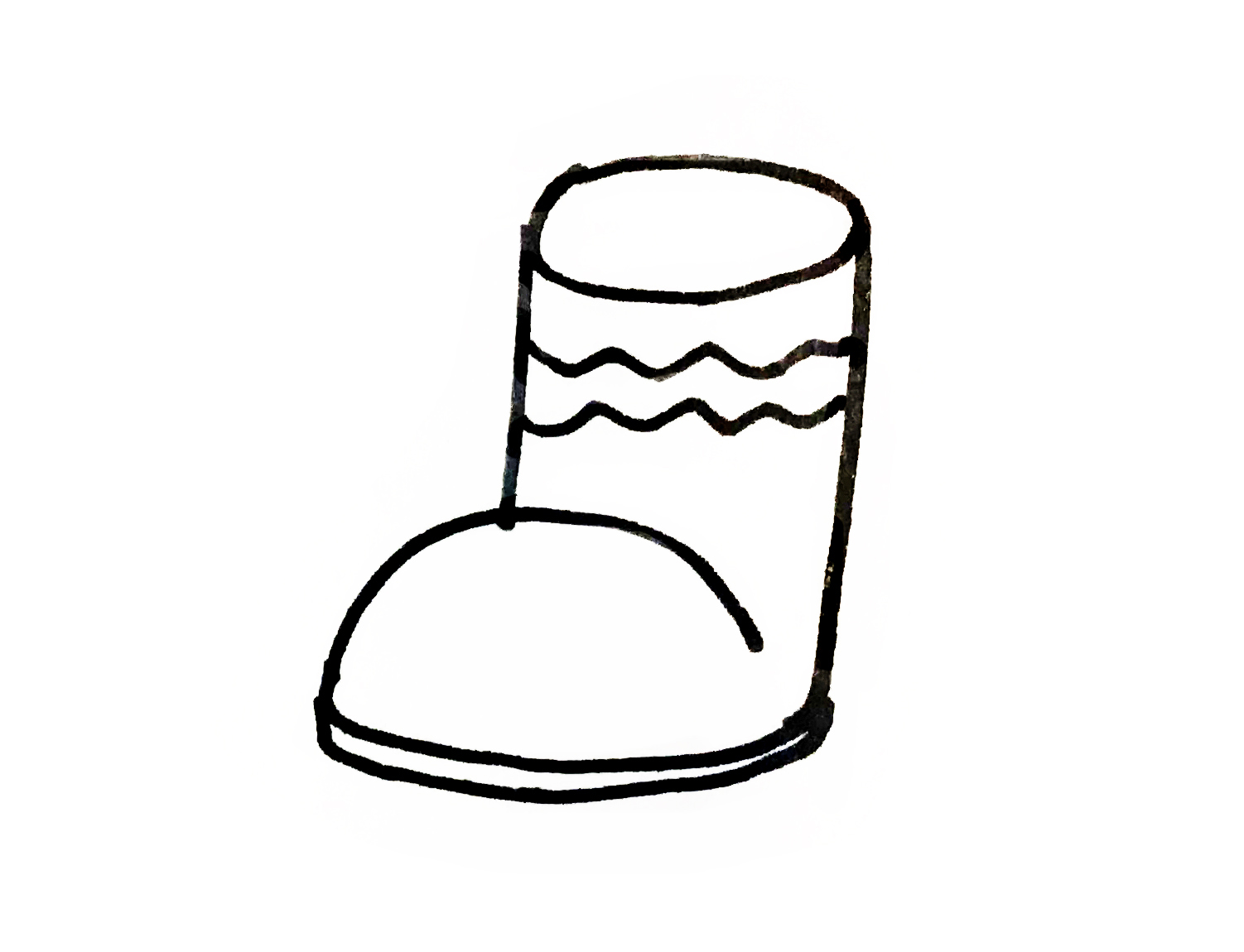 儿童鞋简笔画图片大全,各种各样的鞋简笔画