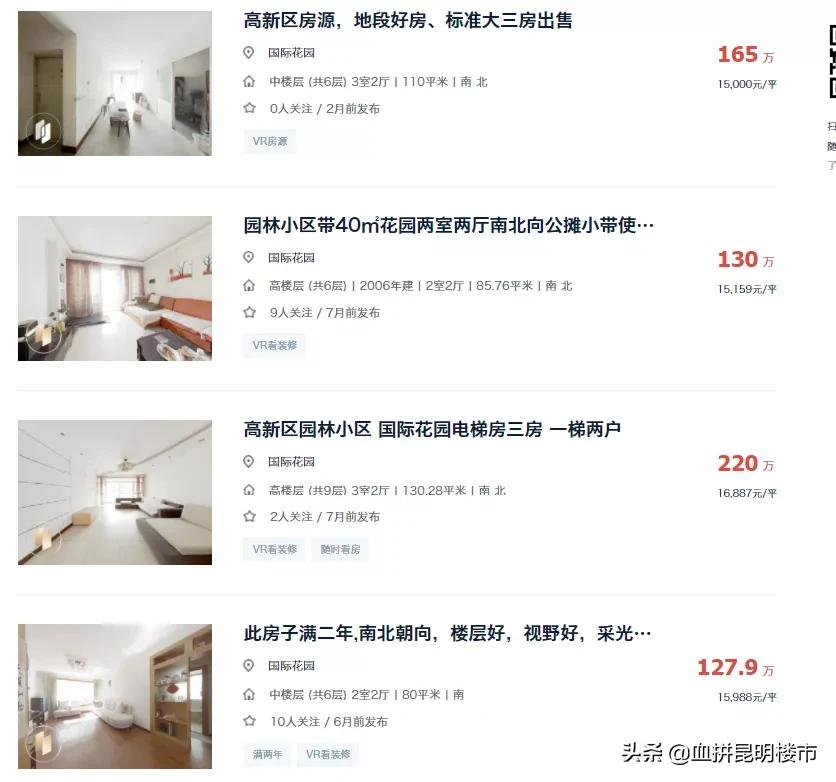 一梯两户南北通透楼盘,洋房2梯2户的房