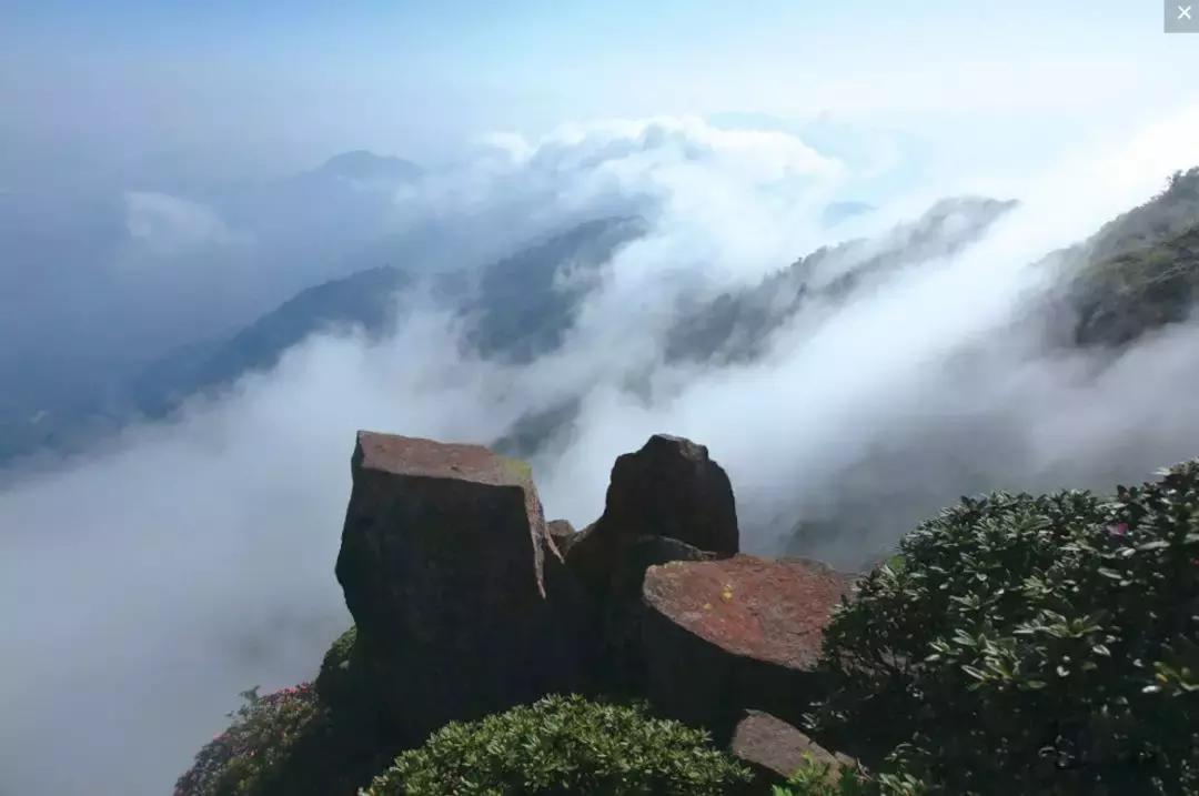 巴中光雾山讲解,巴中光雾山香炉山山顶风景