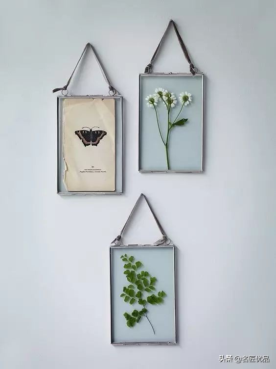 手工课堂：手把手教你做干花标本，比花钱买来的画好看十倍