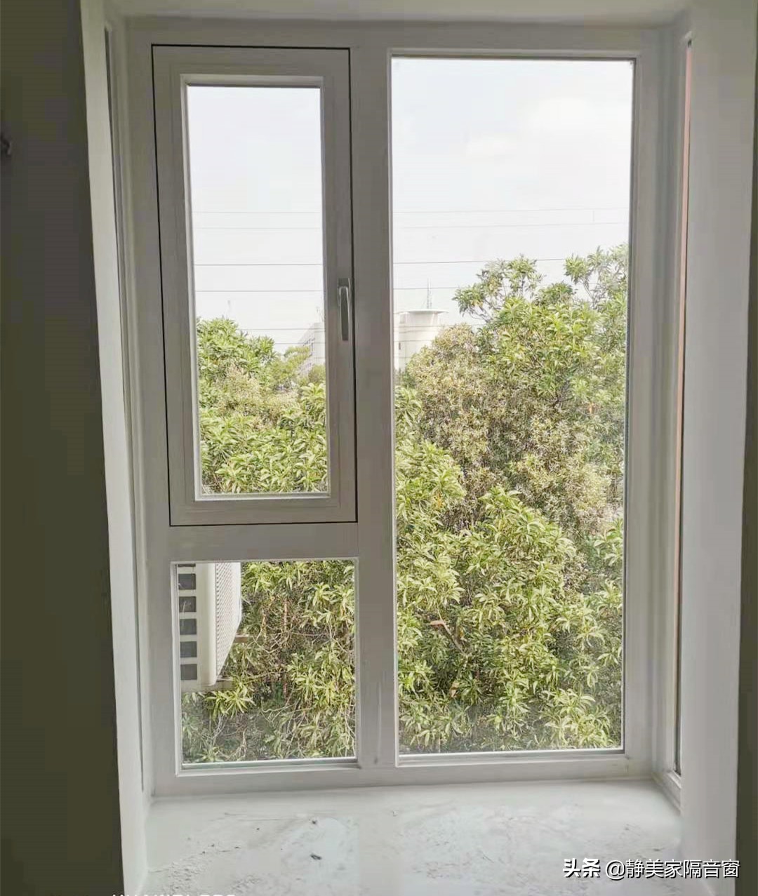 「静美家隔音窗」安装南山区“名仕春天”，解决噪音困扰