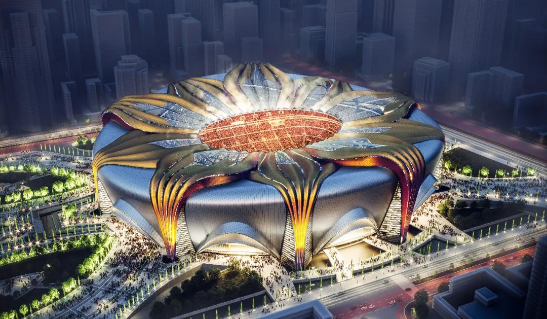 120亿的恒大足球场,恒大足球场看台设计