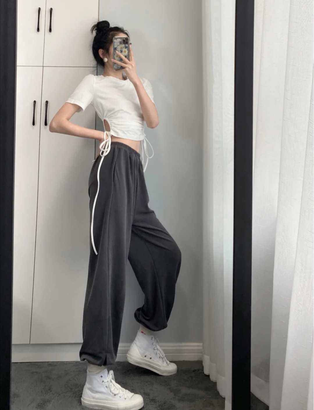 夏季帆布鞋的穿搭女,帆布鞋夏季女穿搭