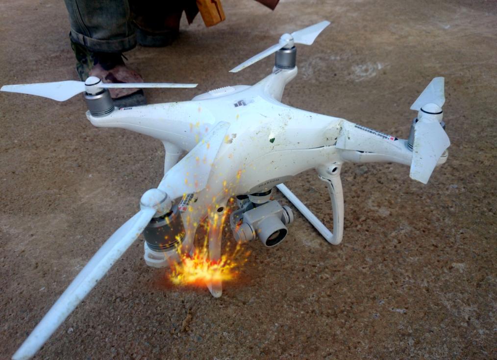 航拍炸机的真实感受,航拍炸机最后的记录