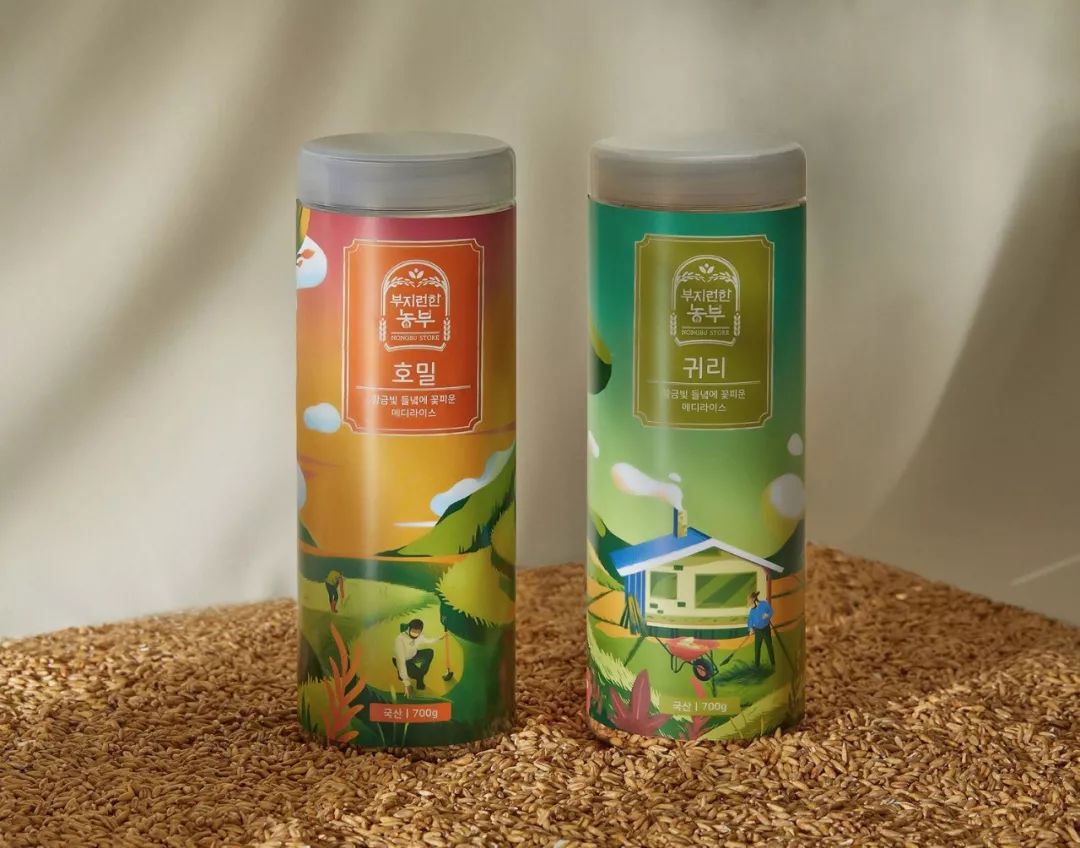 包装大米造型,高端大米包装设计大全