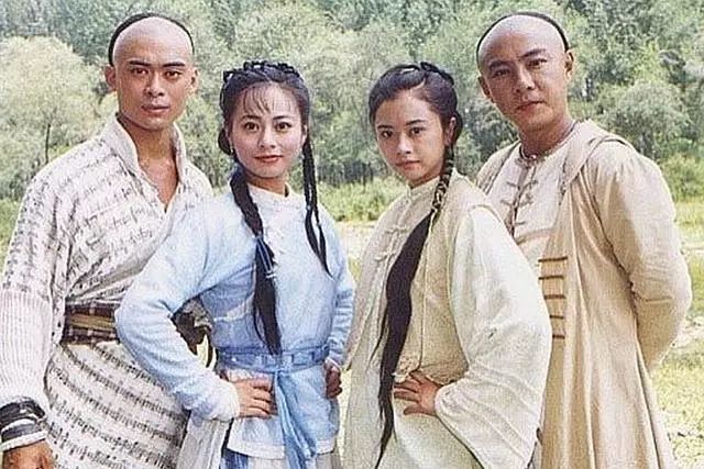 张卫健年轻光头时的颜值,凉风有信秋月无边张卫健粤语独白